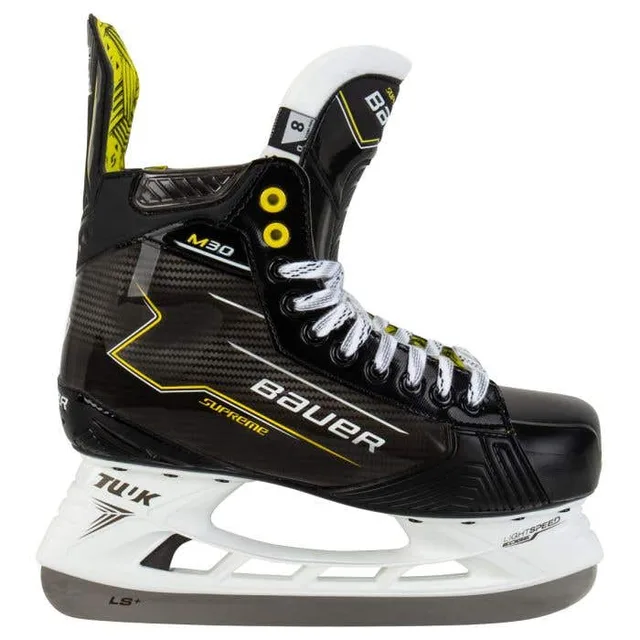 Bauer Supreme M30 senior hockey skate -- product side view