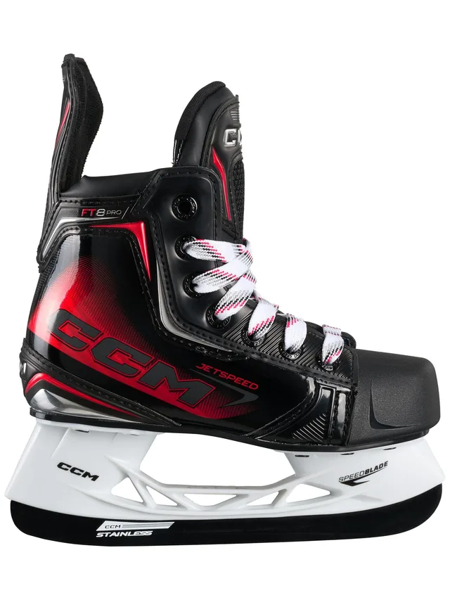 CCM Jetspeed FT8 youth hockey skate -- product side view