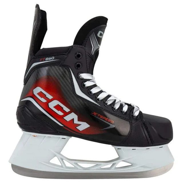 CCM Jetspeed FT860 senior hockey skate -- product side view