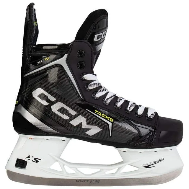 CCM Tacks XF 70 senior hockey skate -- product side view